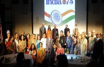 On the occasion of 73rd Republic Day, the So-Cal Indian American community celebrated Azadi Ka Amrit Mahotsav #AmritMahotsav in Cerritos, California with diverse cultural programmes. Mayor Harry Sudhu and prominent Indian community members and senior officials of Cerritos participated.